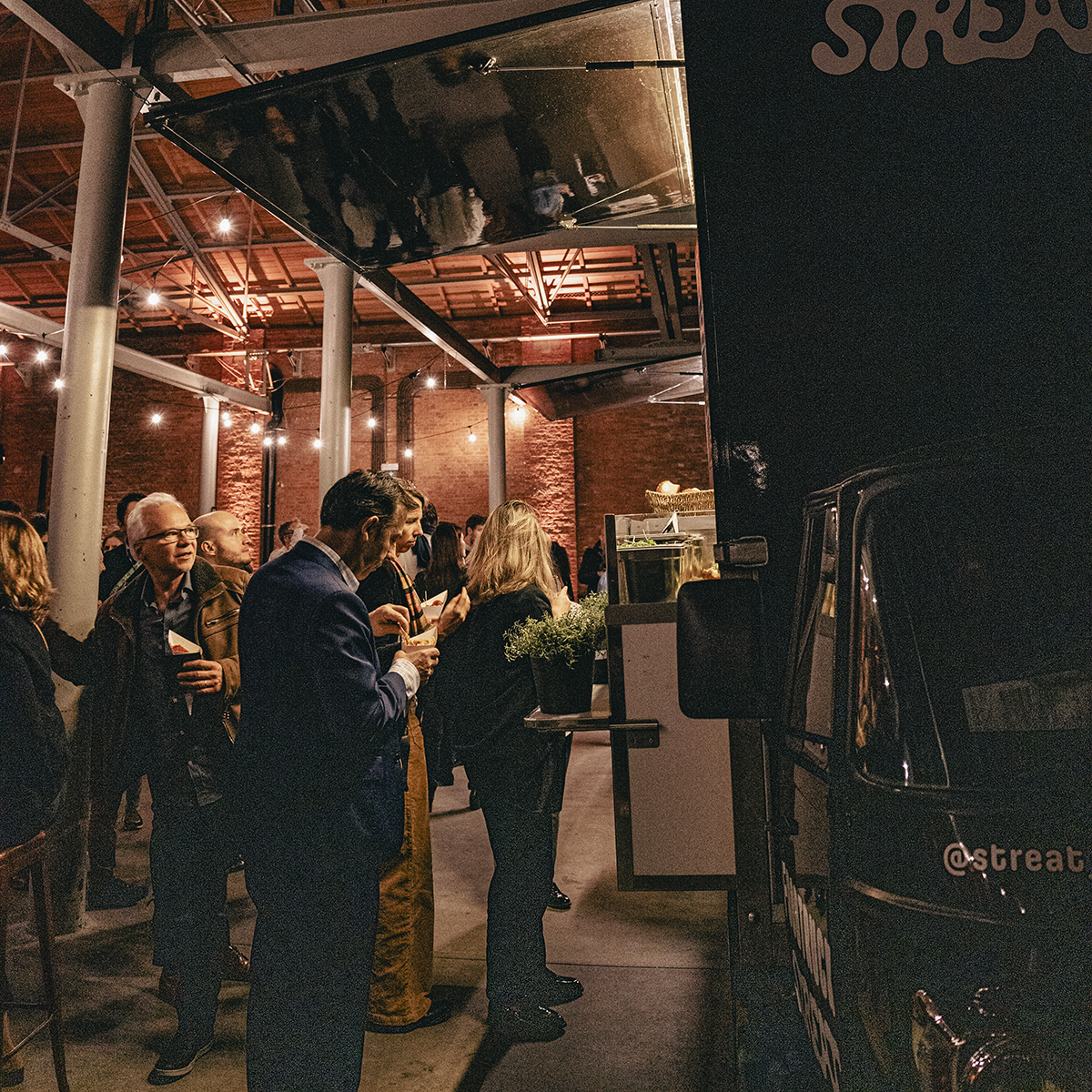 Event Organisation Food Truck People Eating